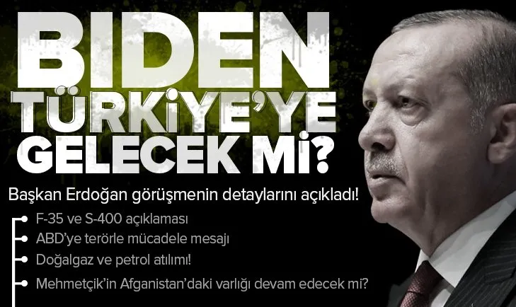 Son dakika: Başkan Erdoğan Biden görüşmesinin detaylarını açıkladı! F-35 ve S-400 mesajı