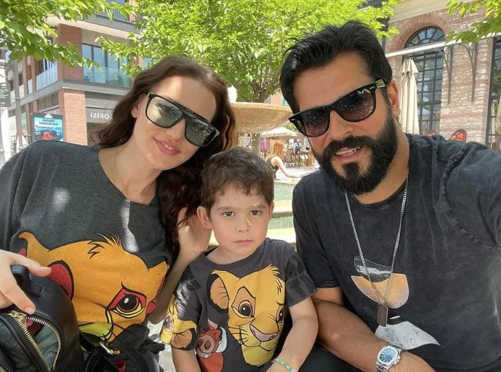 Fahriye Evcen ve oğlu Karan’ın tekne pozu sosyal medyayı salladı