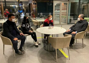 Bakan Kasapoğlu'ndan Yılmaz Vural'a ziyaret
