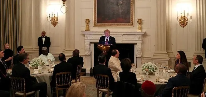 Donald Trump Beyaz Saray’da iftar verdi