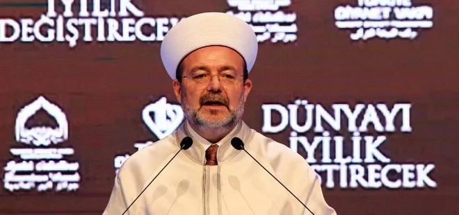 Diyanet İşleri Başkanı Görmez’den Papa’ya çağrı