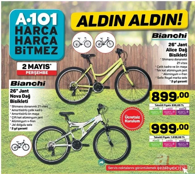 A101 aktüel ürünler kataloğu 2 Mayıs ile BİM aktüel ürünler kataloğu 3 Mayıs (TAM SAYFA) 6