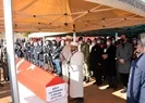 Şehidin cenaze namazını ağabeyi kıldırdı