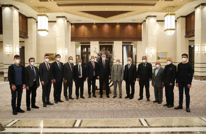 Başkan Recep Tayyip Erdoğan esnafla iftar yaptı - 1