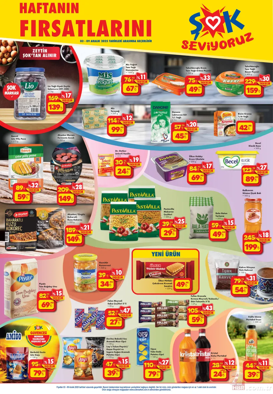 ŞOK haftanın fırsatlarında neler var? 3-9 Aralık indirimli ürünler listesi 2