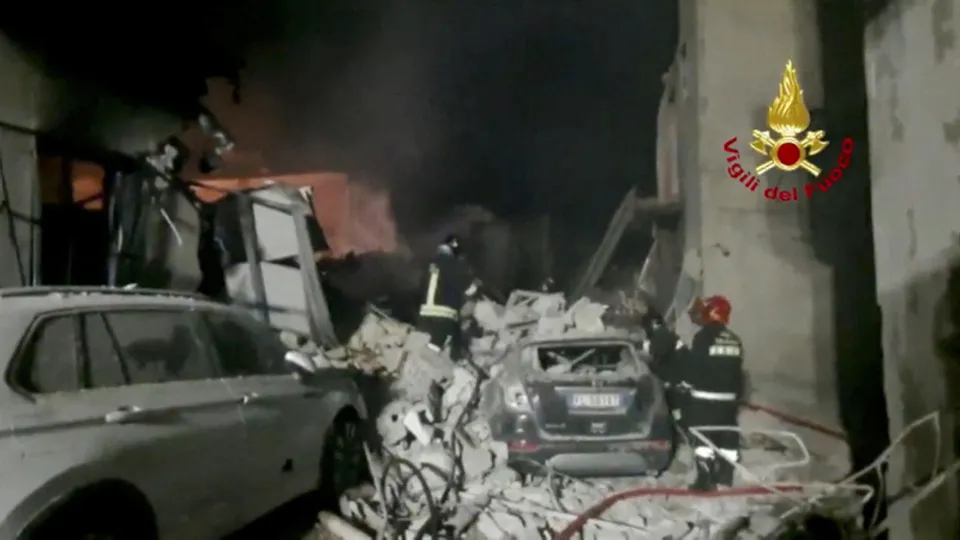 İtalya'da doğalgaz patlaması! Sicilya kenti felaketi yaşıyor