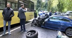 Sarıyer’de facianın eşiğinden dönüldü!