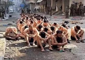 İşgalci İsrail güçleri çıplak alıkoyulan Filistinlilerle ilgili yalanını itiraf etti