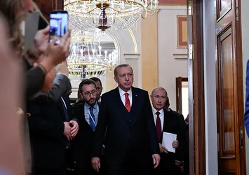 Başkan Erdoğan, Rusya'dan ayrıldı