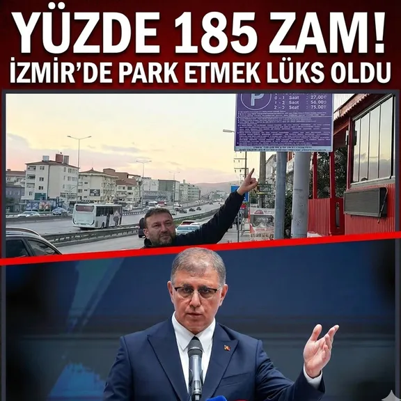 İzmir’de park etmek lüks oldu! Yüzde 185 zam