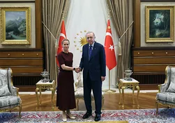 Külliye'de kritik zirve! Başkan Erdoğan AB Dış İlişkiler ve Güvenlik Politikası Yüksek Temsilcisi Kallas'ı kabul etti