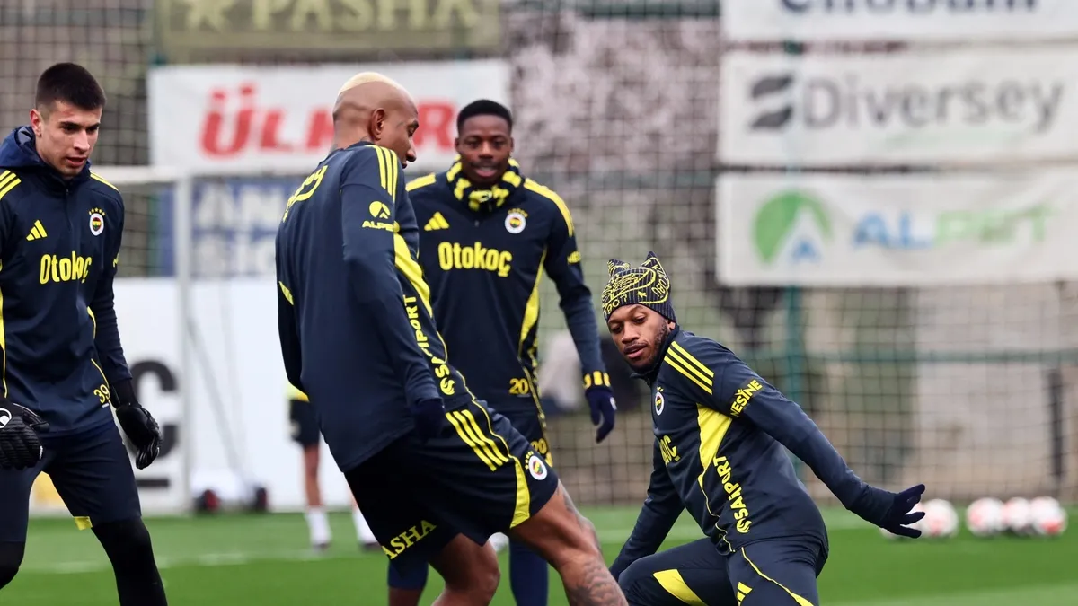Fenerbahçe'de Gaziantep FK mesaisi! Talisca da takımla birlikte çalıştı