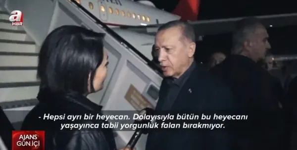 Başkan Erdoğan ile bir gün! A Haber 17 yıl sonra bir ilki gerçekleştirdi! İşte en özel anların görüntüleri...