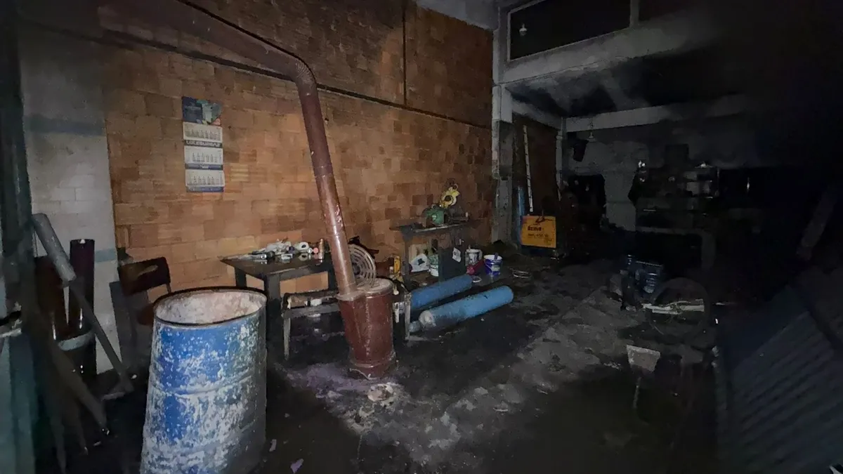 Demirci dükkanında patlama! 1 ölü 2 yaralı