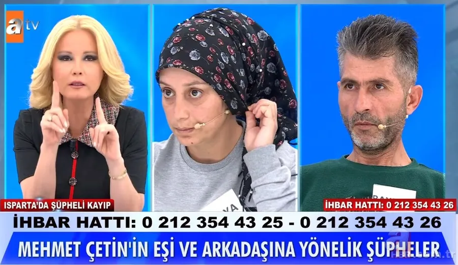 Müge Anlı itiraf bekliyor: Mehmet Çetin öldürüldü mü? Eşi bayılma taklidi yaptı 6