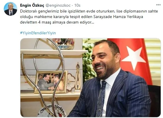 Hamza Yerlikaya’dan CHP'li Engin Özkoç'a hodri meydan! - 1