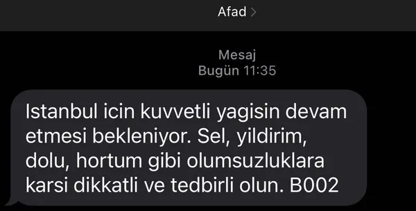 İstanbul'da sağanak yağmur başladı! Ankara için flaş uyarı | AFAD'dan kritik uyarı mesajı! İşte 5 günlük hava durumu - 3
