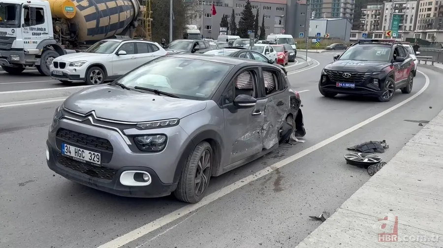 18 yaşındaki sürücü virajı alamayıp karşı yöne uçtu: 4 kişi yaralandı 4