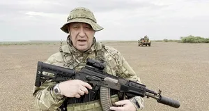 Wagner’e ait askeri uçak alev aldı