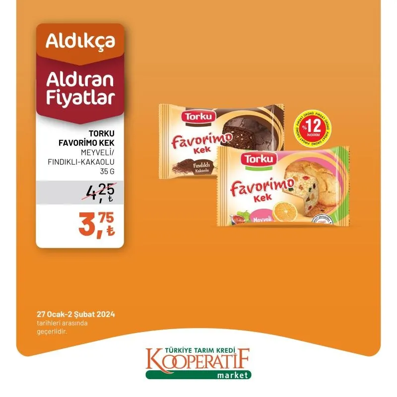 Tarım Kredi Market indirim için son gün! TK’da tost peyniri 129,90 TL, zeytin 129,90 TL, beyaz peynir 109,90 TL, çay 106,90 TL, tereyağı 59,00 TL… - 24