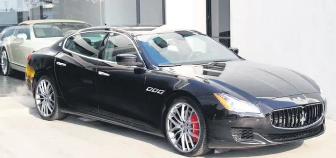 Yarı fiyatına Maserati