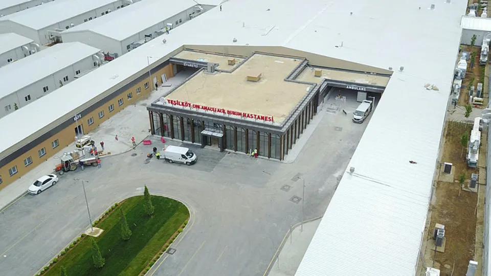 Yeşilköy Çok Amaçlı Acil Durum Hastanesi'nde sona yaklaşıldı!