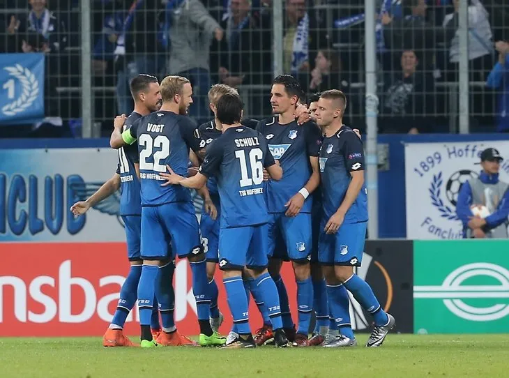 Hoffenheim - Medipol Başakşehir maçından kareler