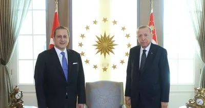 Son dakika: Başkan Erdoğan Galatasaray Kulübü Başkanı Burak Elmas'ı kabul etti