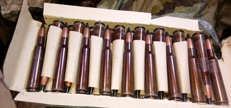 Hakkari'deki terör operasyonunda çok sayıda mühimmat ele geçirildi