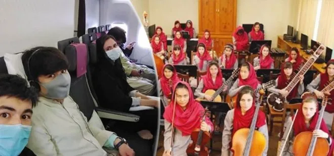 Müthiş operasyon! Taliban yasakladı Afgan müzisyenler özgürlüğe uçtu