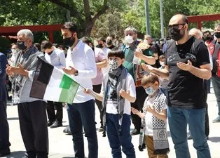 Son dakika | Türkiye Filistin için tek yürek oldu! Eller semaya Mescid-i Aksa için kalktı
