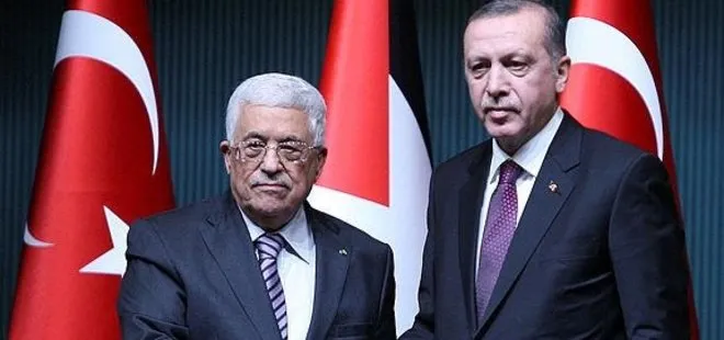 Filistin Devlet Başkanı Mahmut Abbas kritik görüşme öncesi Ankara’da