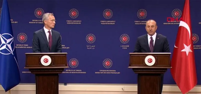 Bakan Çavuşoğlu ile NATO Genel Sekreteri Jens Stoltenberg'den önemli açıklamalar