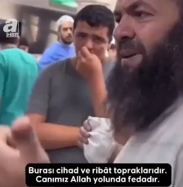 Gazzeli Müslüman’dan İsrail’e karşı dik duruş: Canımız Allah yolunda fedadır