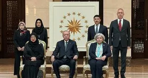 Erdoğan’dan Külliye’de peş peşe kabuller