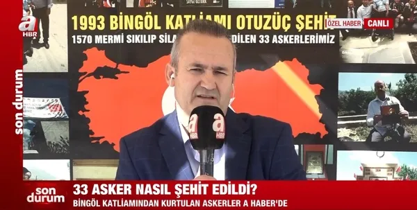 33 askerin şehit edildiği katliamdan sağ kurtulan askerler A Haber’e konuştu: O zaman Süleyman Soylu olsaydı...