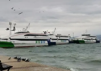 BUDO seferlerine olumsuz hava engeli! 6 sefer iptal edildi