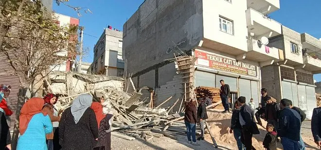 Gaziantep’te inşaatın tablası çöktü: Yaralılar var