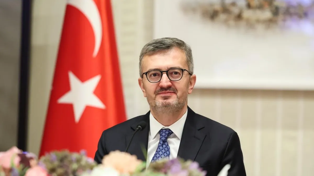 İletişim Başkanı Duran Suriye Enformasyon Bakanı Mustafa ile görüştü