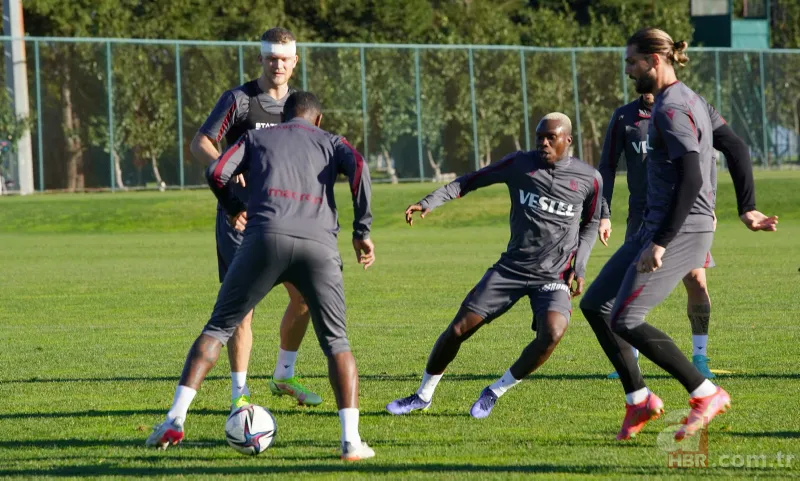 Trabzonspor'un yeni transferi Kouassi ilk idmanında 3