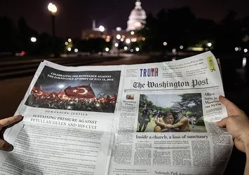 Washington Post'ta tam sayfa FETÖ uyarısı!