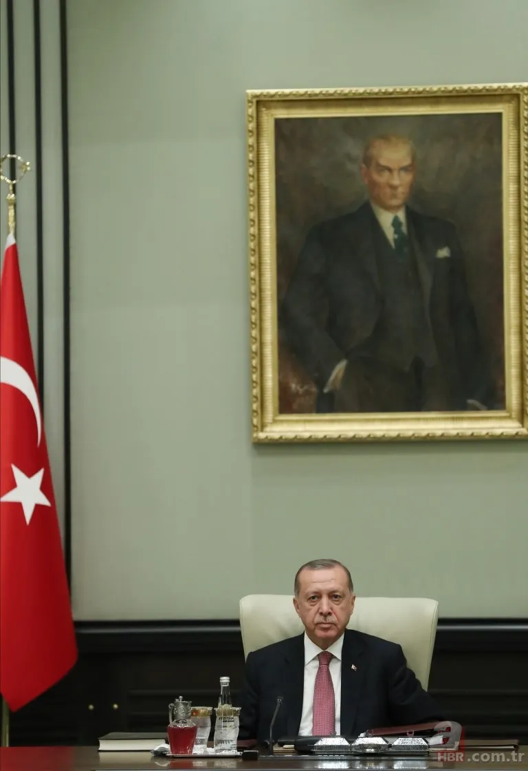 Erdoğan başkanlığında Yüksek Askeri Şura üyeleri Anıtkabir'i ziyaret etti 22