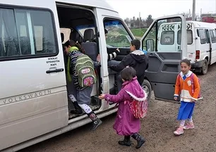 Batman'da taşımalı eğitime 1 gün ara