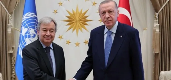 BM’den Erdoğan ve Guterres’in görüşmesine ilişkin açıklama: Tahılların küresel pazara nasıl ulaştırılabileceğine odaklandı