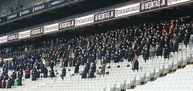 Sözde seyircisiz özde seyircili derbi! Beşiktaş-Fenerbahçe maçındaki görüntüler tartışma yarattı
