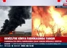Kimya fabrikasında yangın