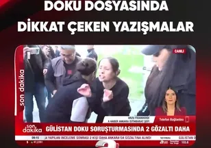 DOKU DOSYASINDA DİKKAT ÇEKEN YAZIŞMALAR