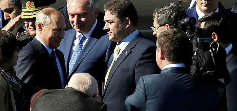 Rusya Devlet Başkanı Putin İstanbul'a geldi
