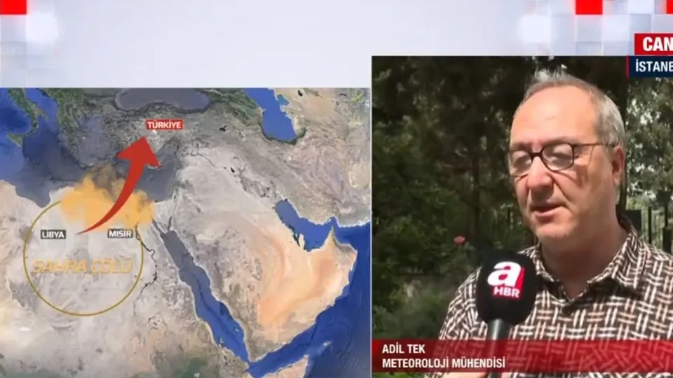 Meteorolojiden toz taşınımı uyarısı! Çöl tozunun etkisinin İstanbul’da 3 gün daha sürmesi bekleniyor
