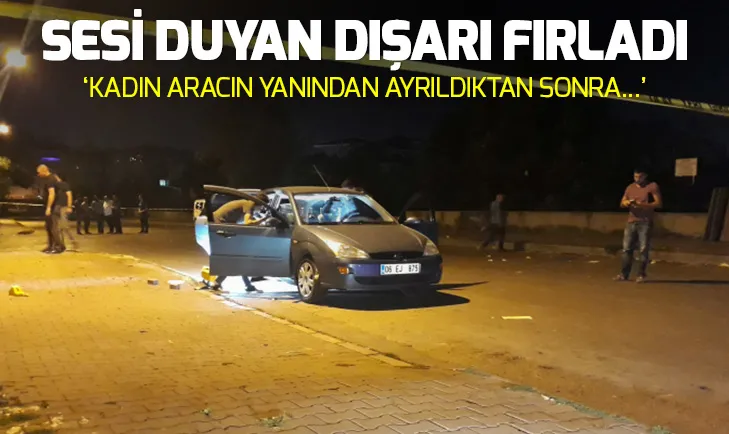 Ankarada olaylı gece! Park halindeki aracın içinde çatışma çıktı